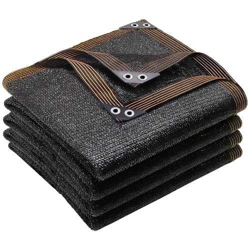 winemana 5x20 FT Black Shade Cloth, Mesh Tarp for Garden Greenhouse Patio - size: 40%-5 FT x 20 FT