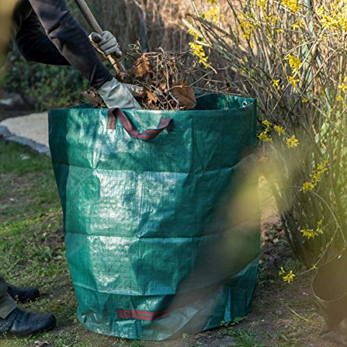 IME Reusable Gardening Lawn Leaf Bag, 272L, Green, 1 Count