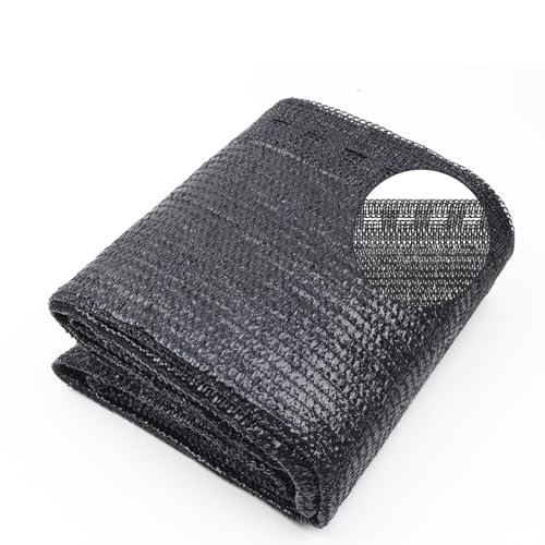 Cool Area Sun Shade Cloth Shade Net for Garden, 70% 6.5x10ft, Black - color: 70% Shade-Black, size: 6.5FTx10FT