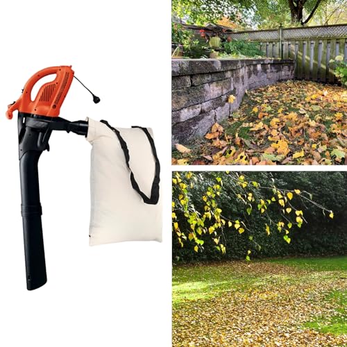 OwnMy Universal Leaf Vacuum Blower Bag Replacement Bottom Debris Dump Bag - color: White