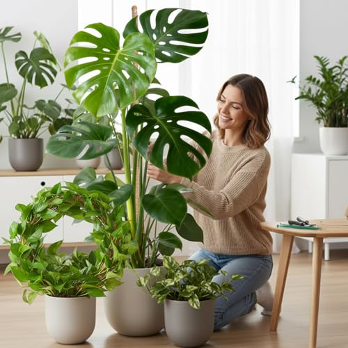 Mcbazel 2 Pack 63 Inch Bendable Moss Pole for Plants Monstera - Extra Tall 5.2ft Coco Coir Plant Support Stakes for Large Indoor Climbing Vines - Flexible Totem Stick Kit with Rope, Wire & Ties - size: 2x160CM/63inch