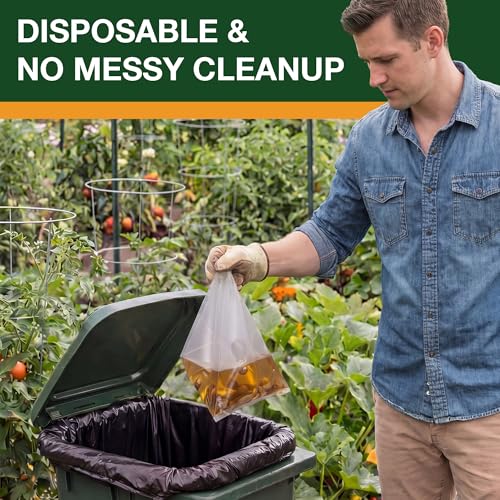 Slug & Snail Trap Bags, Disposable Physical Slug Catcher(20 Pack)