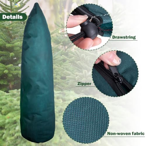 Zip A Tree Plant Cover Freeze Protection, Winter Plant Protector Bag - color: M Size-A Style