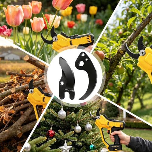 3*N920015 + 1*Na044629 Replacement Dewalt Pruner Blades, Cordless Pruning Shears Replacement Blades Accessories Compatible with Dewalt Pruner Dcpr320 Dcpr320b Dcpr320d1
