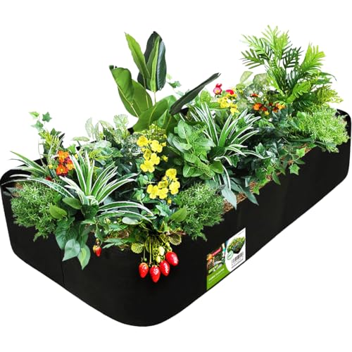 Fabric Raised Garden Bed, 2x4 FT Garden Grow Bags for Vegetables