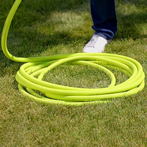 Flexzilla Garden Hose 3/4 in. x 75 ft., Lightweight All-Weather Water Hose, Durable and Flexible, Leak-Free Connections - size: 75ft