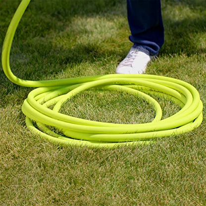 Flexzilla Garden Hose 3/4 in. x 75 ft., Lightweight All-Weather Water Hose, Durable and Flexible, Leak-Free Connections - size: 75ft