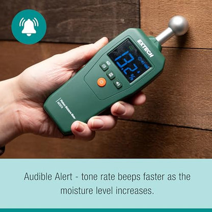 Extech MO57A Pinless Moisture Meter, Spherical Sensor, 4 in Depth - color: MO57A