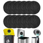 12 Pack Universal Stick-on Trash Can Odor Absorbing Filters Refills - style: Round