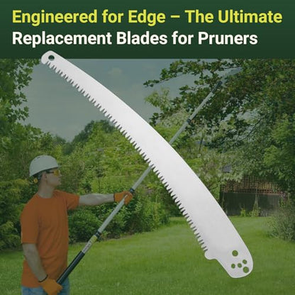 SB-13TE 13" Tri-Cut Pole Saw Blade for Jameson Barracuda Pole Pruning Saw