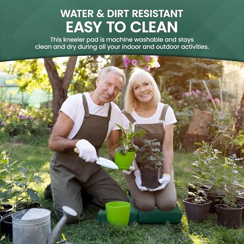 GARDEN GURU Extra Thick Gardening Kneeling Kneeler Pad – Ultra Soft Foam Cushion Padding for Knee – Water Resistant - Garden Kneeler Mat for Yard Work, Cleaning, Household Chores, and Roofing (4 Pack) - size: 4 Pack, style: Kneeler Pad