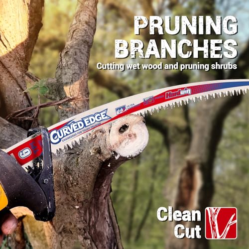 15-Inch Pruning Reciprocating Saw Blades, 6 TPI, Japanese Teeth, 3-Pack
