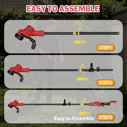 Weed Wacker, 21V Brushless Cordless String Trimmer