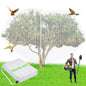 1 Pcs Large Fruit Tree Netting 20 X 16.4 Ft with Zipper Drawstring - size: 20 x 16.4 ft