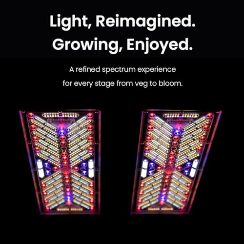 OptiGrowX240 LED Grow Light, Full Spectrum for 3x3 Grow Tent