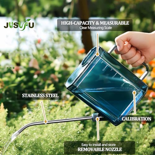 Watering Can Indoor,34oz/1000ml - color: Blue 34oz