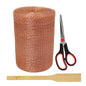 Copper Mesh Rodent Control 5in x 33ft, Rustproof, 0.17mm Wire, Double Layer - size: 5in x 33ft