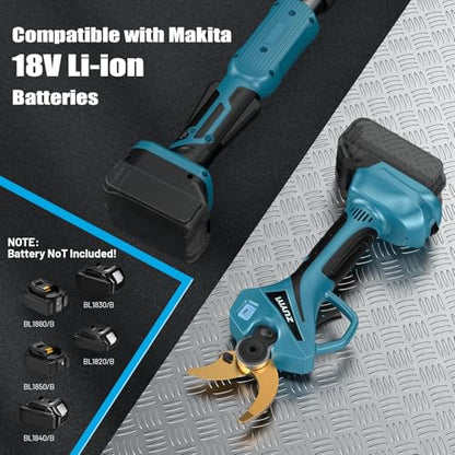 Cordless Pole Pruner for Makita 18V Battery, Electric Pruning Shears