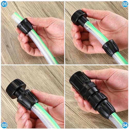 4 Pcs 45 PSI Drip Irrigation Pressure Regulator Adapter Kit - style: 45 PSI