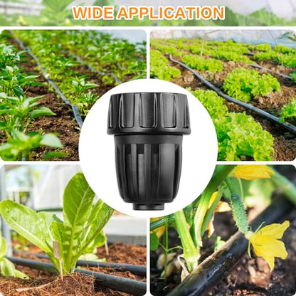 Gardrip 3/4 Inch Female Pipe Thread to 1/2 Inch Drip Irrigation Tubing Adapter: 6 Pieces 1/2 In. Barbed Drip Line x 3/4 In. Faucet PVC Adapter Connect 3/4" FHT Faucet Garden Hose - size: 3/4" to 1/2" Faucet Adapter-6P