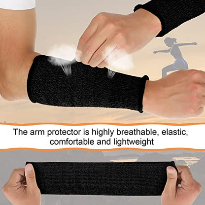 Neer 4 Pair Protective Arm Sleeves Cover,7.9 Inch,Black - color: Black, size: 7.9 Inch