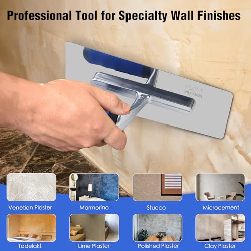 2PCS Venetian Plaster Trowels for Stucco, Marmorino & Microcement