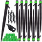 CARPATHEN 1/4" Drip Irrigation Emitters Vortex Sprinker Parts, 12 pcs