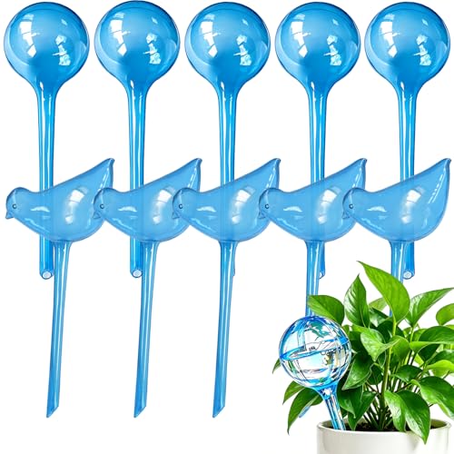Plant Self-Watering Bulbs, 10pcs Self Watering Planter Insert for Potted - color: F. Blue B-5R5B