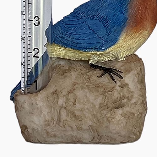 Gift Essentials Bluebird Decorative Rain Gauge - color: Bluebird
