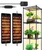 Barrina Grow Lights for Indoor Plants, 2 x 10W Ultra-Thin Grow Light Panel - size: 2 Pack
