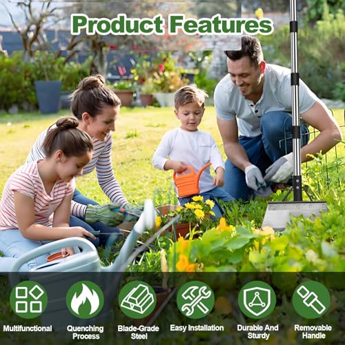 INCIKITI Multifunctional Garden Cleaning Shovel, Flat Shovel