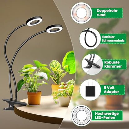 Plant Lights for Indoor Growing,192 LED Full Spectrum Plant Light - size: 2 Pack grow light