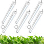JESLED Waterproof T8 Grow Lights, 2FT 5000K Full Spectrum Daylight, 6Packs - size: 2FT-6P