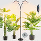 FECiDA High Output 76" Tall Floor Grow Light for Indoor Plants, Bonsai Tree - size: FloorLamp-2Head-50W-Timer