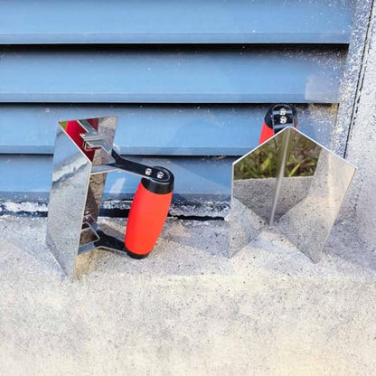 Concrete Tool Set, 2 Pack Drywall Inside&Outside Conner Trowel - size: Inside & Outside Corner Trowel Set
