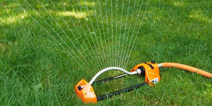Dramm 15005 ColorStorm Premium Metal Brass Nozzle Jets, Blue Oscillating Sprinkler - color: Blue