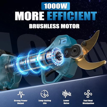 Cordless Pole Pruner for Makita 18V Battery, Electric Pruning Shears