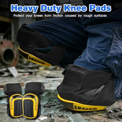 RO6G Knee Pads for Work, Construction Knee Pads for Men