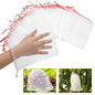 Kikhope 50 Pcs Fruit Protection Bags,10"x6" Fruit Netting Bags - size: 10"x6"