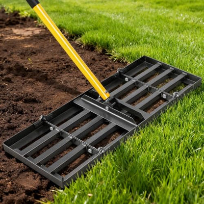 Joyhalo 36in Lawn Leveling Rake - size: 36in