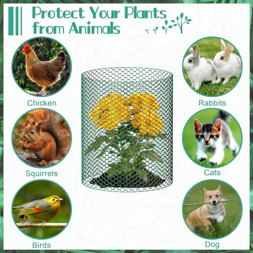 32.8ftx16In Plant Protectors from Animals,Plant Cages for Outdoor Plants - size: 32.8Ft x 16In