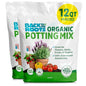 Back to the Roots 100% Organic Potting Mix (Value 12 Quart) | Premium Blend | Made in the USA - size: 12 Quart, style: Premium Potting Mix
