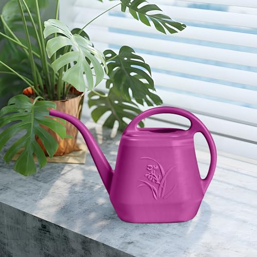 Plant Watering Can - 1/2 Gallon - Rose Red - color: Rose Red