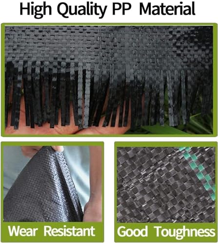 4FTX100FT Weed Barrier Landscape Fabric Heavy Duty Garden Fabric - size: 4X100 FT