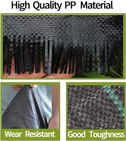4FTX100FT Weed Barrier Landscape Fabric Heavy Duty Garden Fabric - size: 4X100 FT