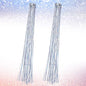 Qualirey 2 Pcs Bird Scarer Windsock Wind Socks Holographic Bird Wind