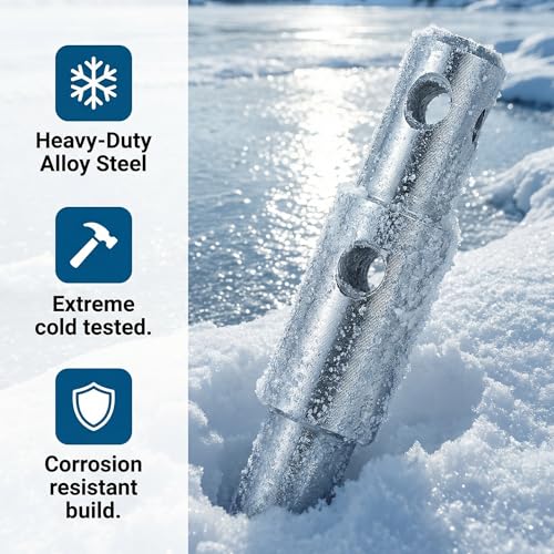 Two Stage Auger Adapter Ice Auger Kit