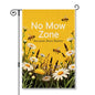 Perfectinsoy No Mow Zone Because Bees Matter Pollinator Garden Flag 12x18 - color: Beige66