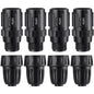 8 Pcs 25 PSI Drip Irrigation Pressure Regulator Adapter Kit - style: 25 PSI