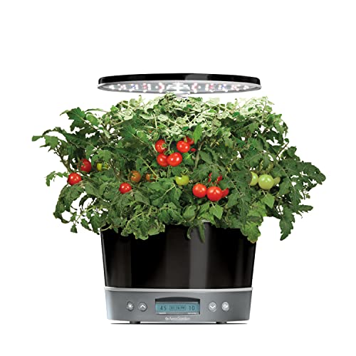 AeroGarden Harvest Elite 360, Platinum Stainless - color: Platinum